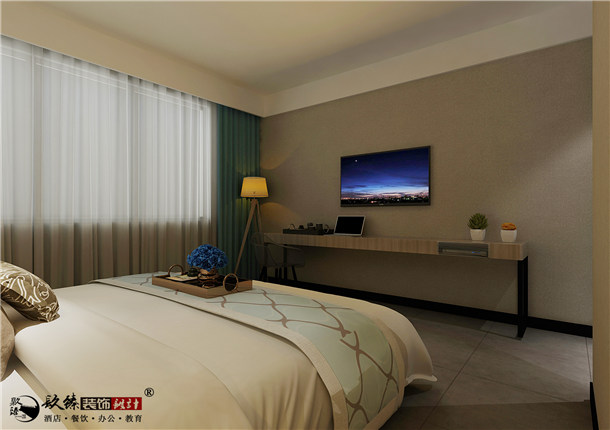 银川装修网白云酒店装修设计|在有限的空间中创造出完美的功能，高雅、典雅的风格，极富个性和舒适的环境。