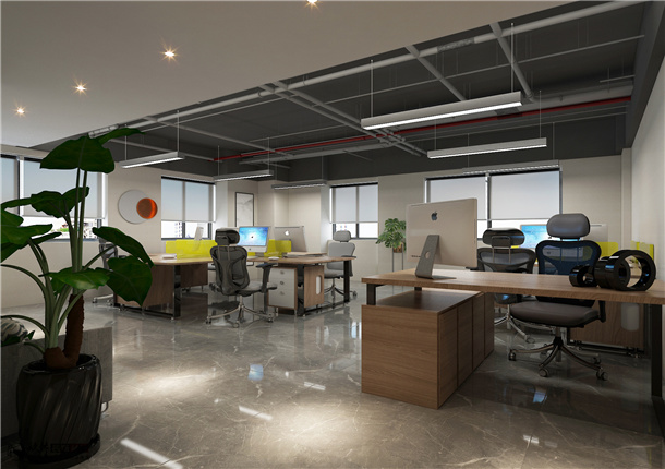 银川装修网清轩办公室设计|提高了办公室设计舒适感